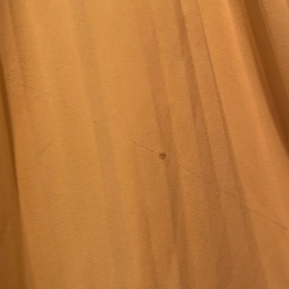 FRENCH Connection bright yellow and  light yellow pleated skirt - Picture 4 of 10